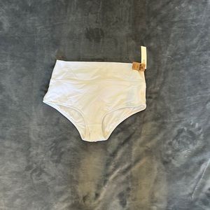 White high-rise bikini bottoms from PINK